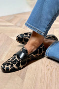 Angelica | Mocasines con estampado de leopardo