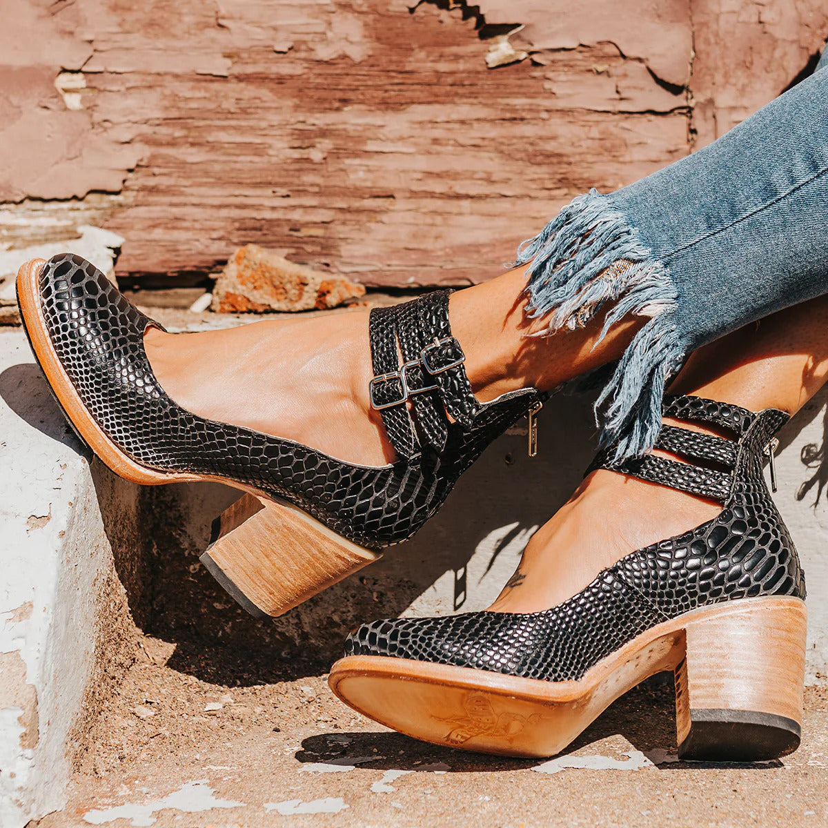Camila | Tacones de Cuero