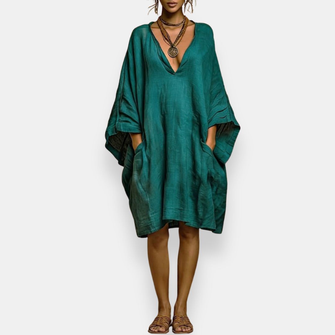Cassienne | Vestido Oversize con Escote