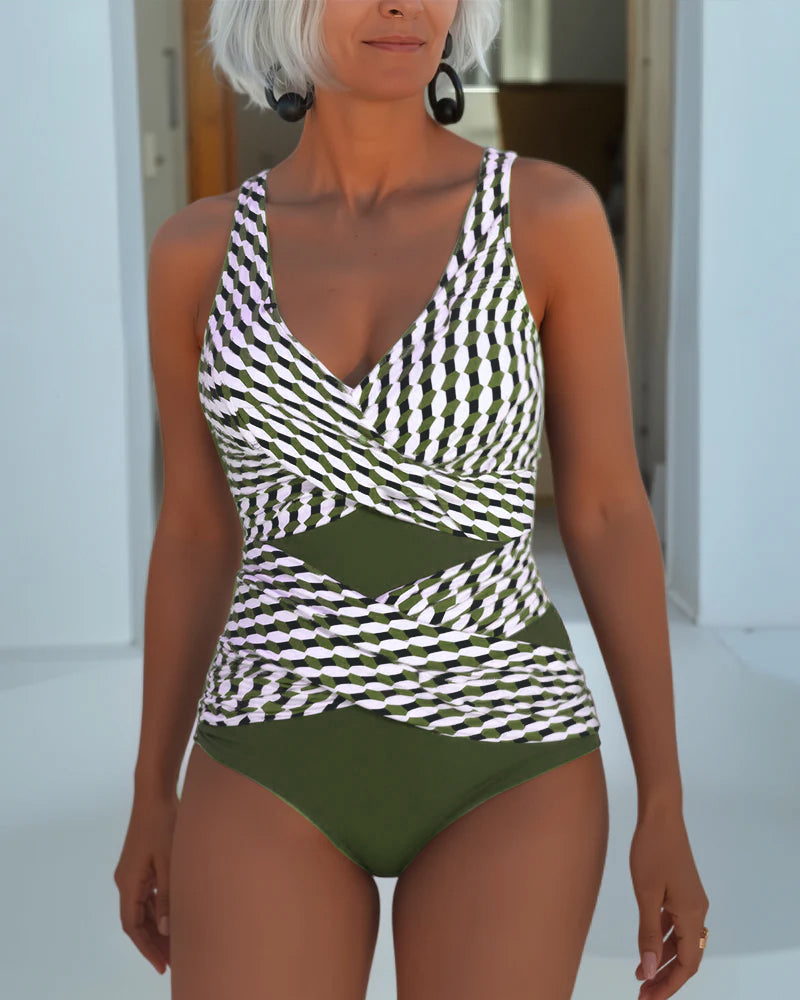 Serena | Traje de Baño Entero Resort Cruzado
