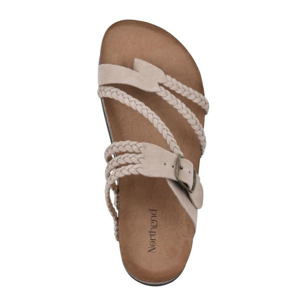 Paulina | Sandalias de Corcho Trenzado