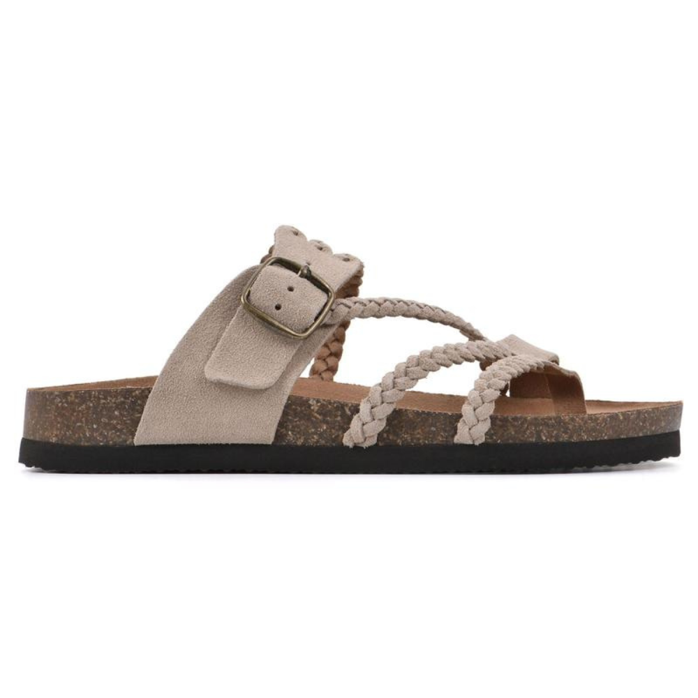 Paulina | Sandalias de Corcho Trenzado