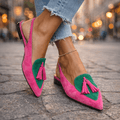 Lorena | Sandalias con Cintas y Borlas Chic