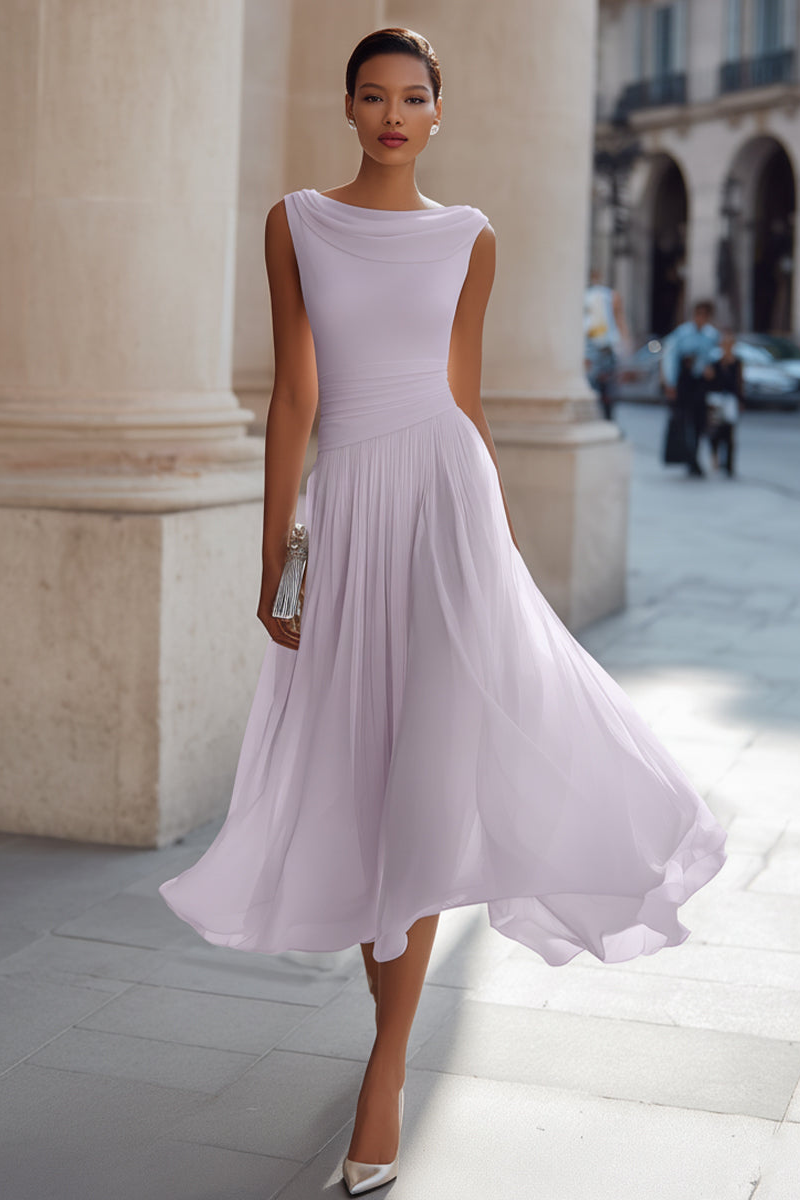 Victoire | Vestido midi de ceremonia elegante