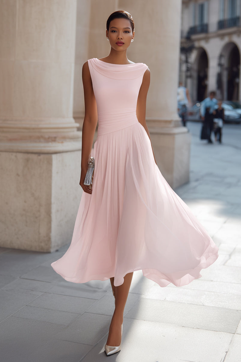 Victoire | Vestido midi de ceremonia elegante