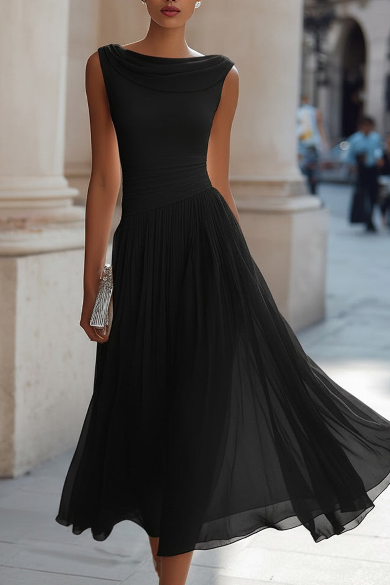 Victoire | Vestido midi de ceremonia elegante