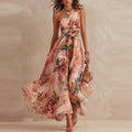 Aurora | Vestido asimétrico de flores