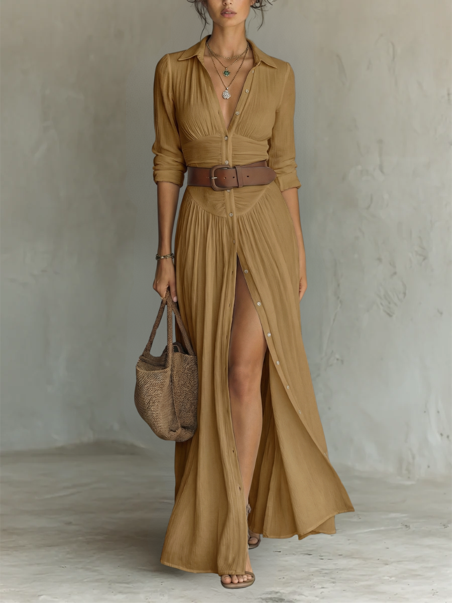 Vestido Largo Elegante de Verano