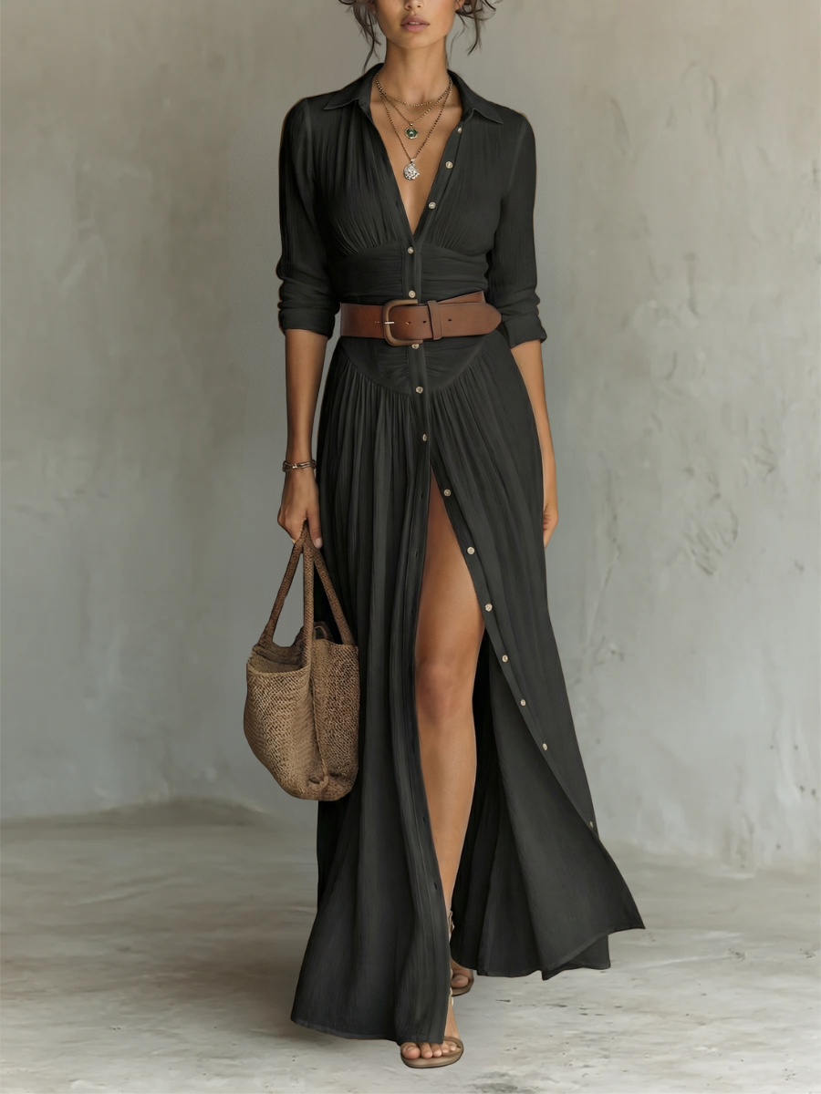 Vestido Largo Elegante de Verano