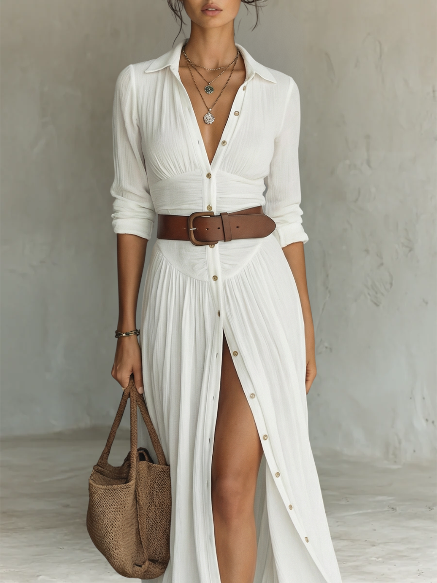 Vestido Largo Elegante de Verano