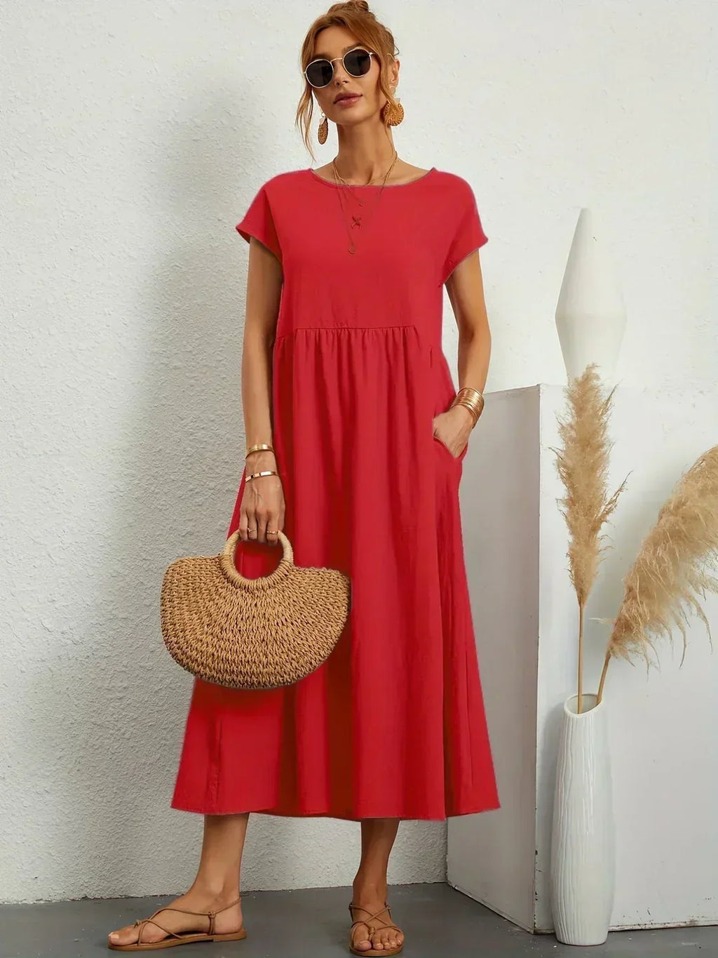 Éloria | Vestido de Verano Negro