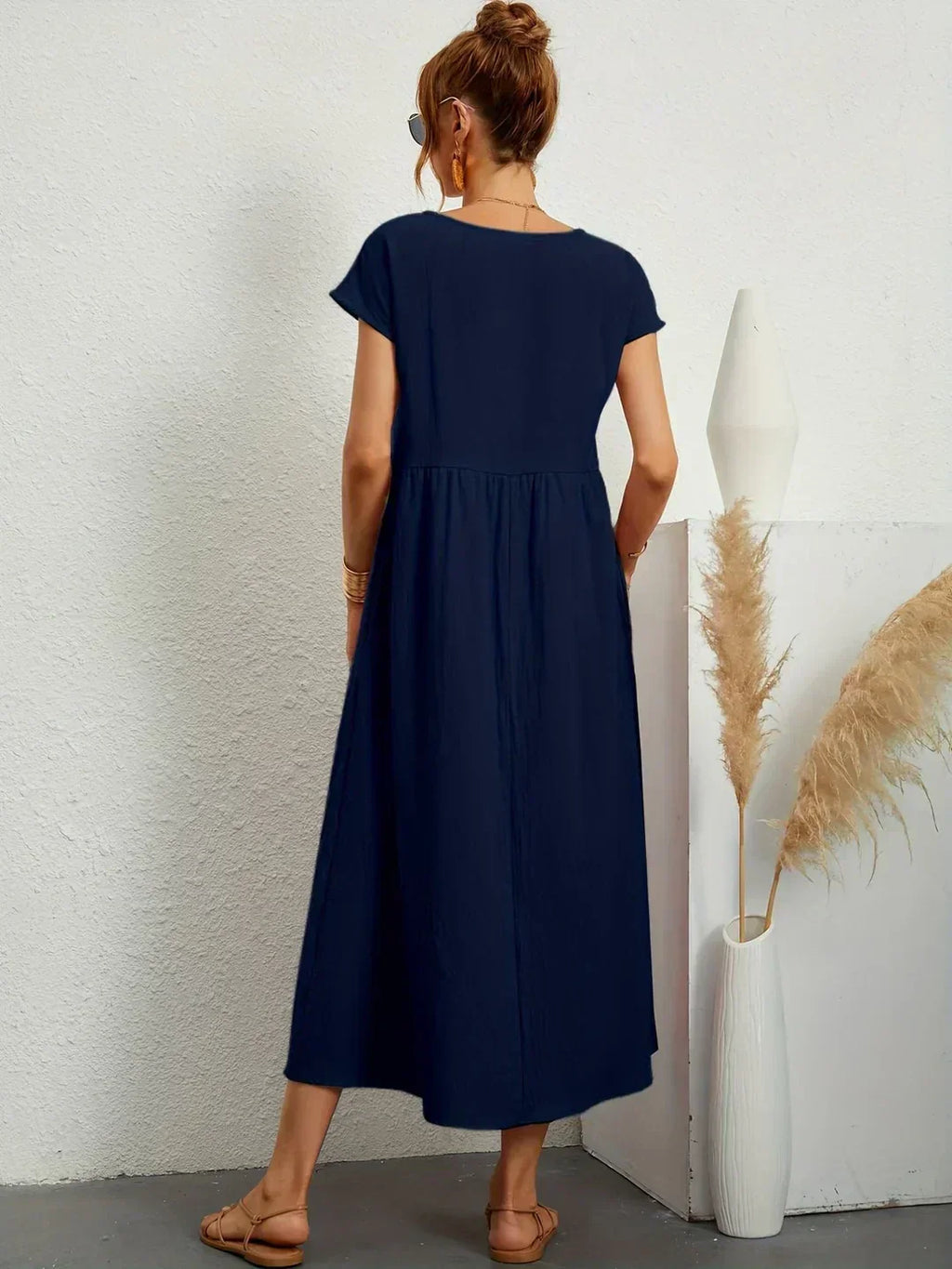 Éloria | Vestido de Verano Negro