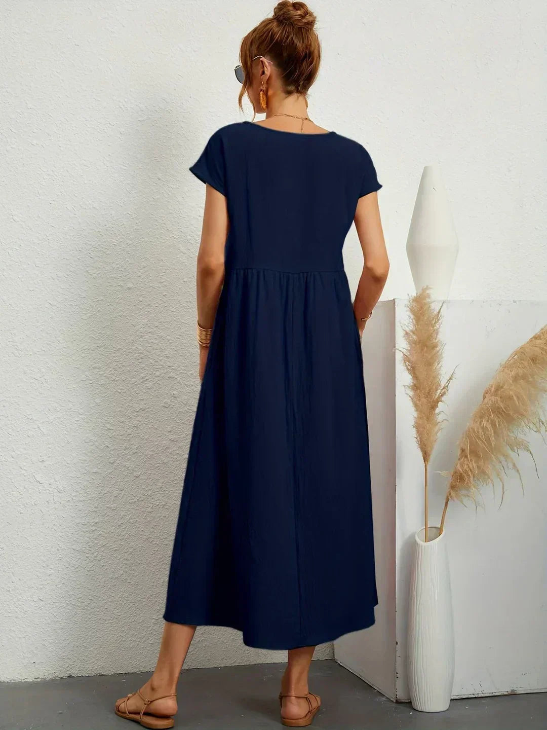 Éloria | Vestido de Verano Negro