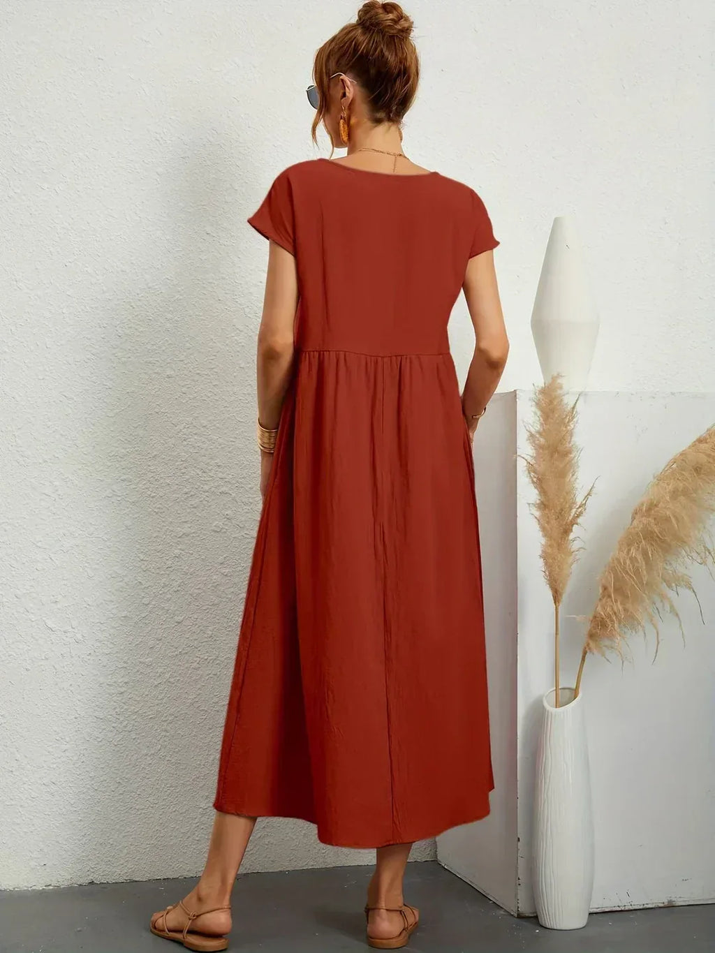 Éloria | Vestido de Verano Negro