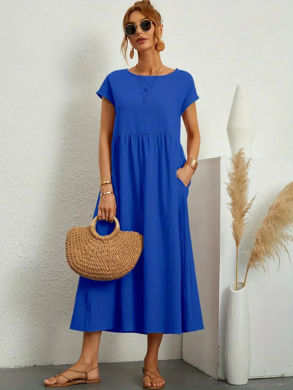 Éloria | Vestido de Verano Negro