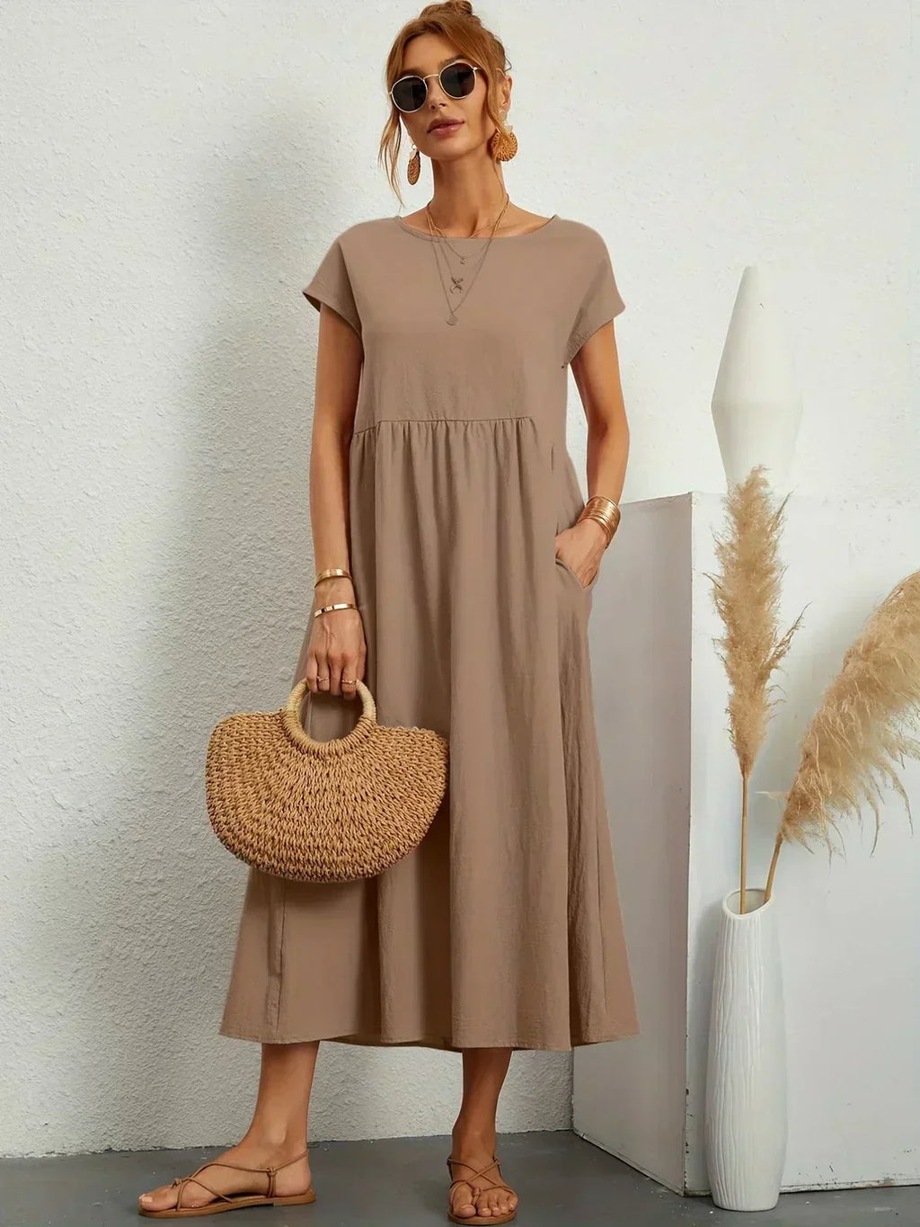 Éloria | Vestido de Verano Negro