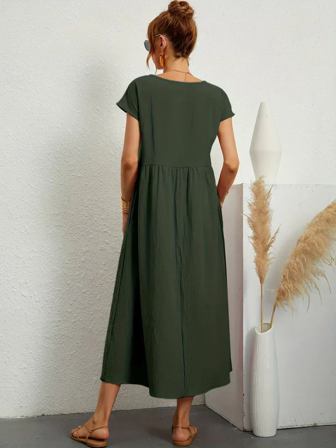 Éloria | Vestido de Verano Negro
