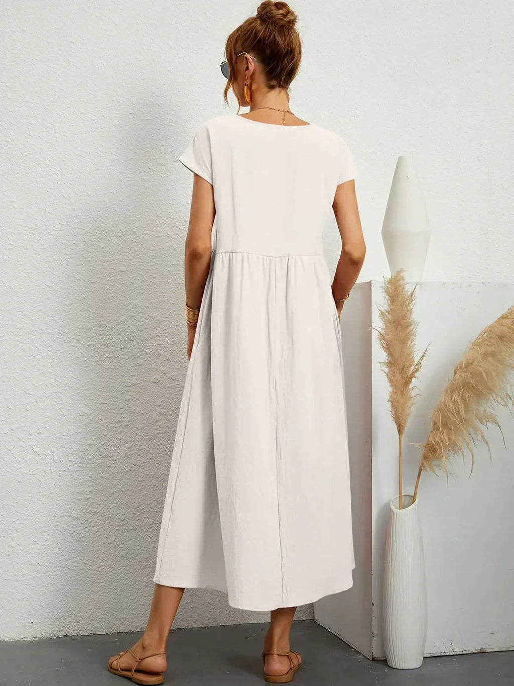 Éloria | Vestido de Verano Negro