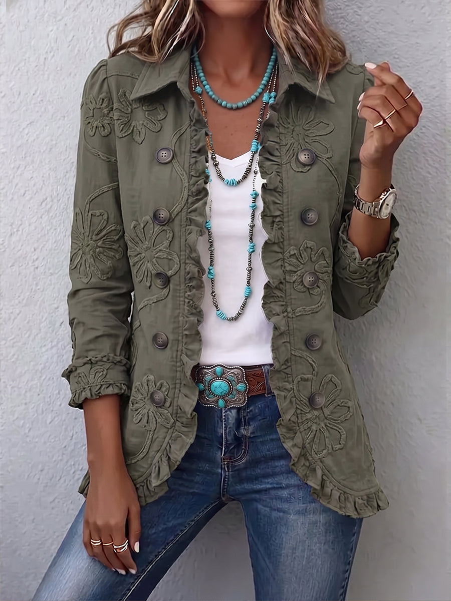Fiordalba | Chaqueta Bordada Bohemia