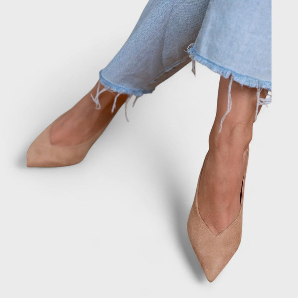 Scarpa Slingback para Mujer con Tacón Delgado Elegante