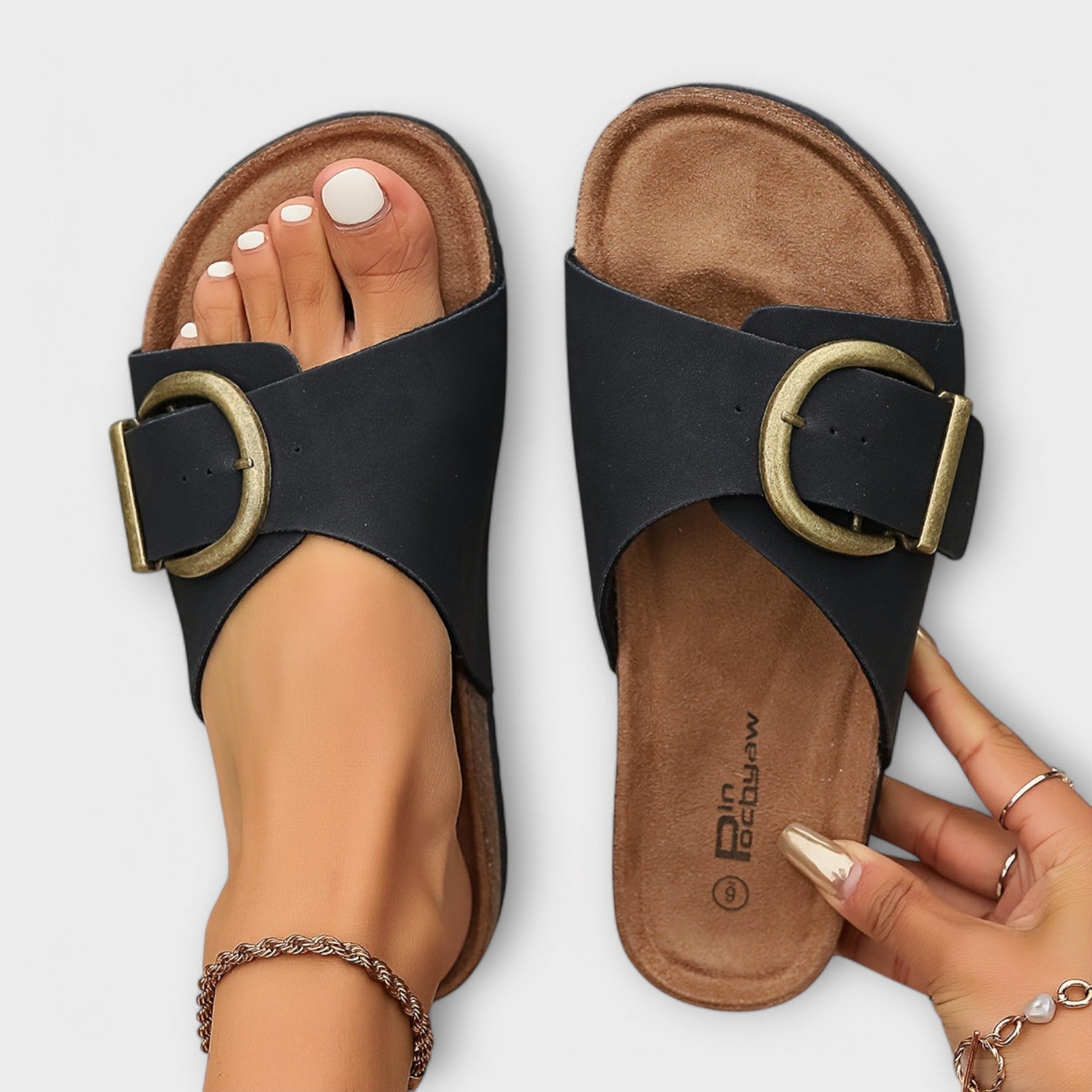 Sandalia de Mujer Cómoda con Plantilla Ergonómica